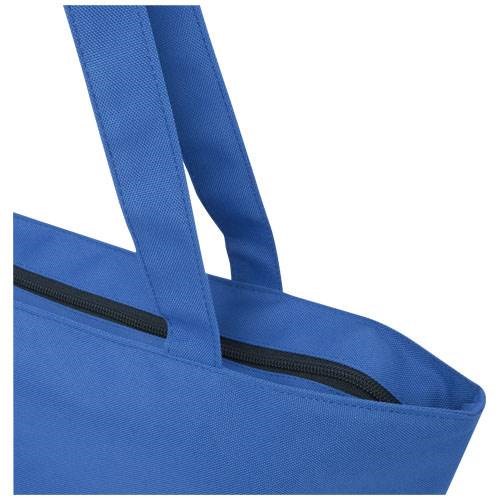 Obrázky: Str. modrá vodoodpud. rec. nákupná taška so zipsom, Obrázok 3