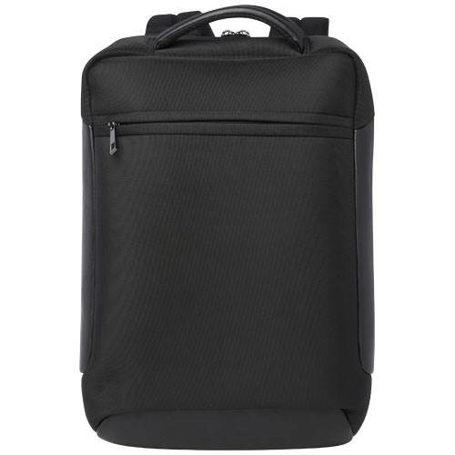 Obrázky: Kompaktný čierny recyk.12l ruksak na notebook,15,6, Obrázok 6