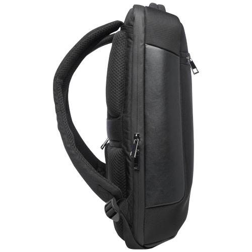 Obrázky: Kompaktný čierny recyk.12l ruksak na notebook,15,6, Obrázok 7