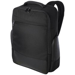 Obrázky: Čierny recyklovaný ruksak 25l na notebook, 15,6