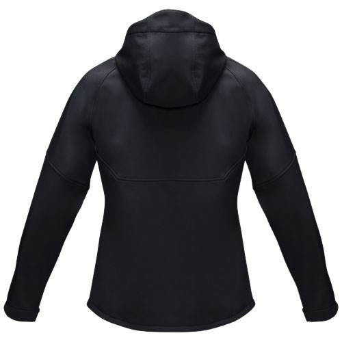 Obrázky: Dámska čierna softshellová  rec. bunda, XL, Obrázok 2