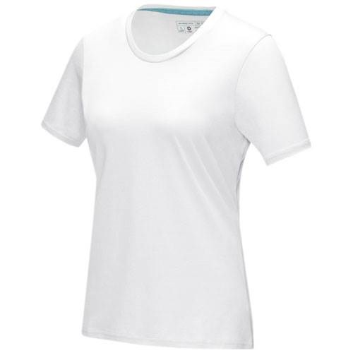 Obrázky: Biele dámske tričko z organ. materiálu, XL