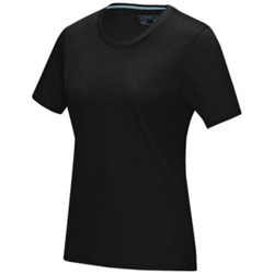 Obrázky: Čierne dámske tričko z organ. materiálu, XL