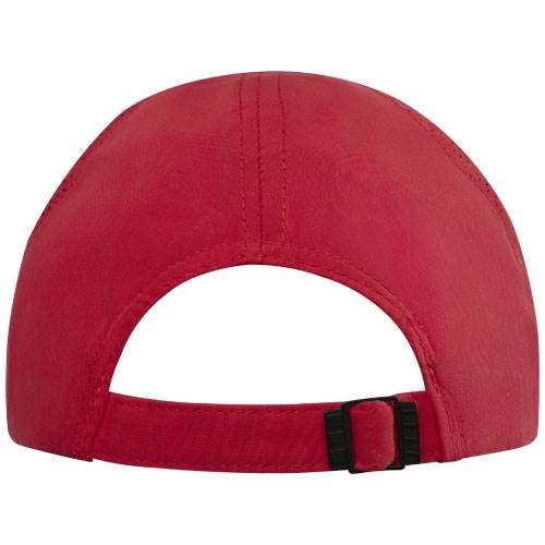 Obrázky: Červená 6-panel. sendvičová recykl.  šiltovka, Obrázok 2