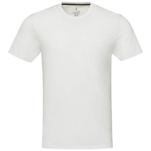 Obrázky: Biele unisex recyklované tričko 160g, XL, Obrázok 5