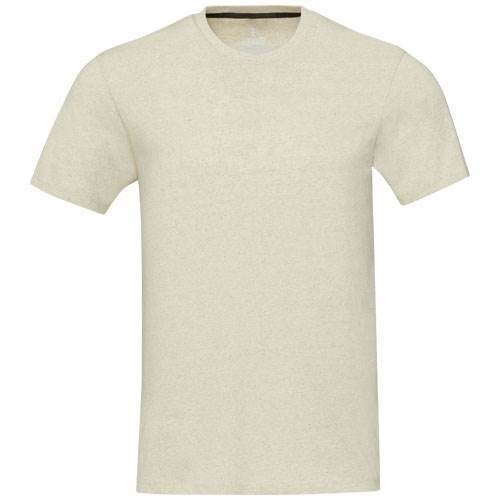 Obrázky: Béžové unisex recyklované tričko 160g, XL, Obrázok 5