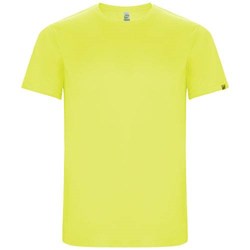 Obrázky: Detské športové PES tričko, fluor. žltá, veľ. 4