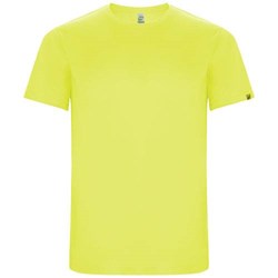 Obrázky: Detské športové PES tričko, fluor. žltá, veľ. 12