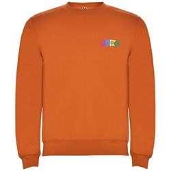 Obrázky: Klasická detská mikina, oranžová, veľ. 11/12