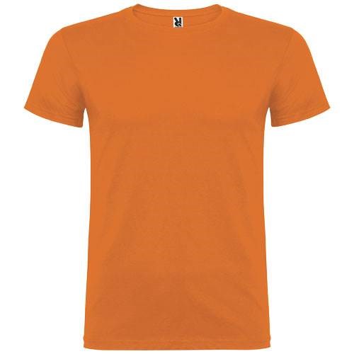 Obrázky: Detské bavlnené tričko 155g,oranžová, veľ. 7/8