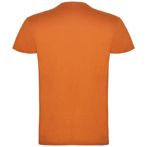 Obrázky: Detské bavlnené tričko 155g,oranžová, veľ. 9/10, Obrázok 2