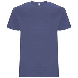 Obrázky: Detské tričko bavl. 190g,modrá denim, veľ. 3-4
