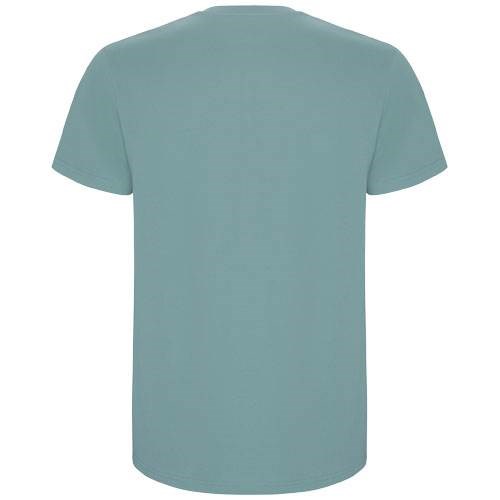Obrázky: Detské tričko bavl. 190g,Dusty Blue, veľ. 11-12, Obrázok 2
