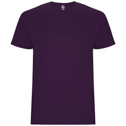 Obrázky: Detské tričko bavl. 190g,purpurová, veľ. 7-8