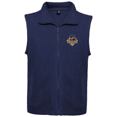 Obrázky: Bellagio 300, unisex flísová vesta nám. modrá 3XL, Obrázok 3