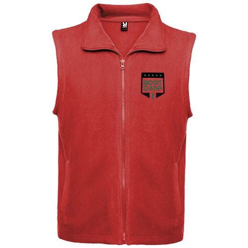 Obrázky: Bellagio 300, unisex flísová vesta červená L, Obrázok 3