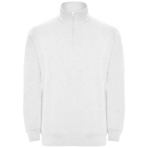 Obrázky: Aneto 280 mikina, zips a stojačik, biela 2XL