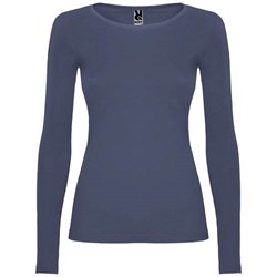 Obrázky: Extreme dám. tričko, dlhý rukáv, denim. modré 2XL