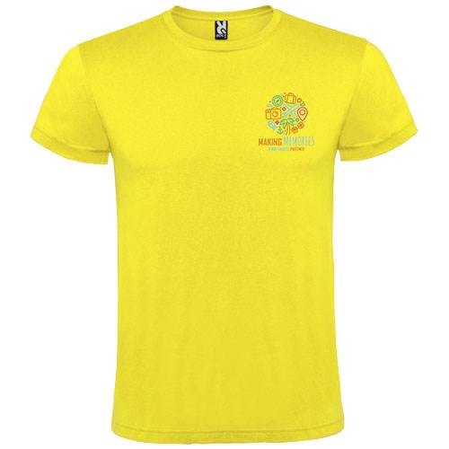 Obrázky: Žlté unisex tričko Atomic L, Obrázok 3