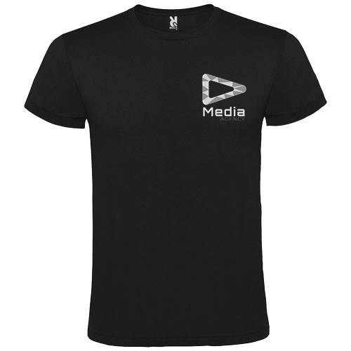 Obrázky: Čierne  unisex tričko Atomic XXL, Obrázok 3