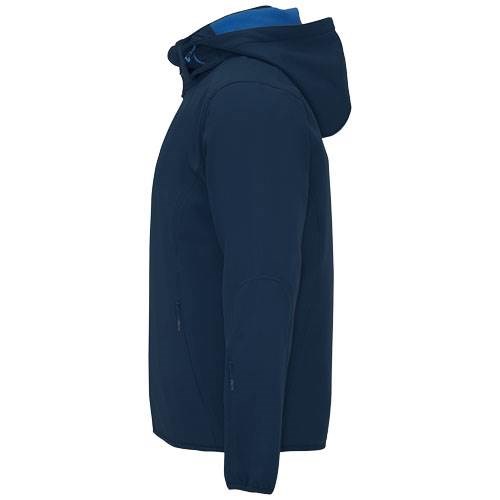 Obrázky: Nám.modrá unisex softshellová bunda Siberia M, Obrázok 7