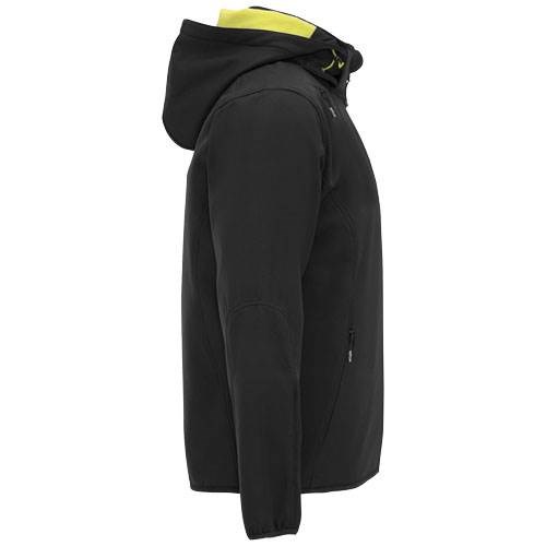Obrázky: Čierna unisex softshellová bunda Siberia XXL, Obrázok 8