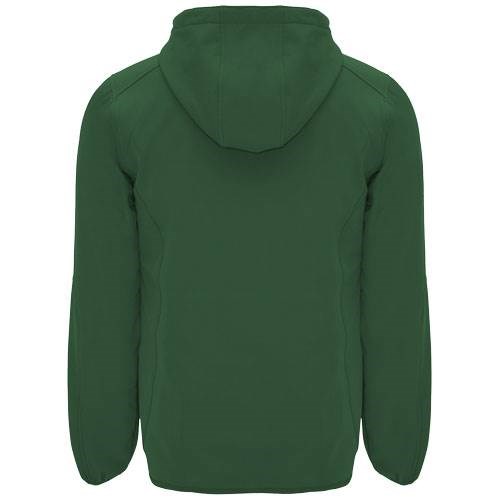 Obrázky: Zelená unisex softshellová bunda Siberia XS, Obrázok 2
