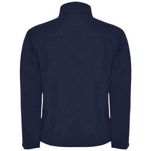 Obrázky: Nám.modrá unisex softshellová bunda Rudolph XL, Obrázok 2