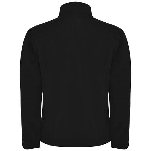 Obrázky: Čierna unisex softshellová bunda Rudolph XXL, Obrázok 2