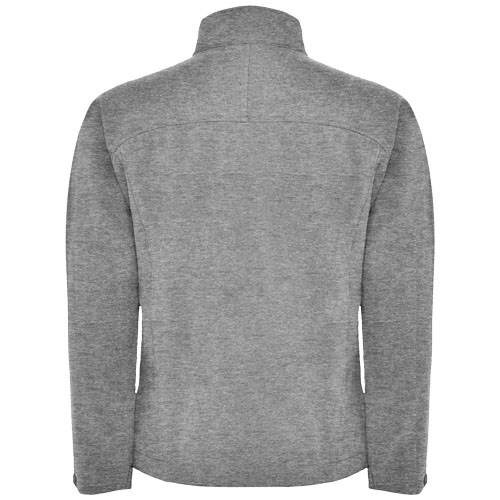 Obrázky: Šedá unisex softshellová bunda Rudolph XXL, Obrázok 2