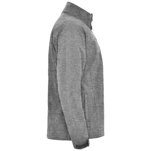 Obrázky: Šedá unisex softshellová bunda Rudolph XL, Obrázok 6