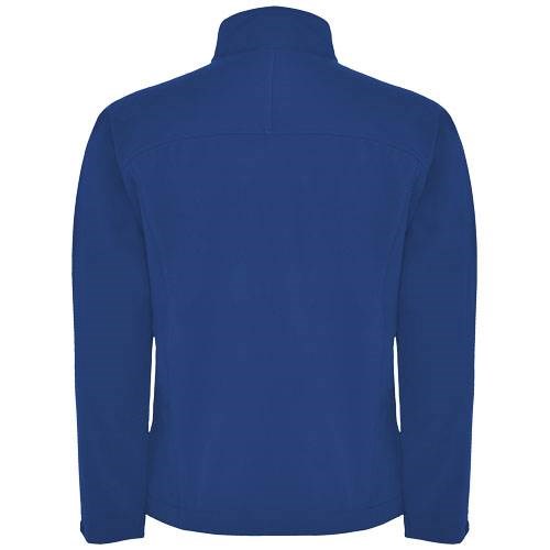 Obrázky: Modrá unisex softshellová bunda Rudolph XL, Obrázok 2