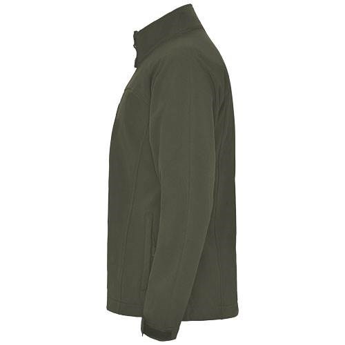 Obrázky: Zelená unisex softshellová bunda Rudolph S, Obrázok 5