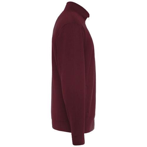 Obrázky: Vínová unisex celorozopínacia mikina Ulan XXXL, Obrázok 8