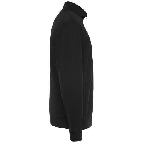 Obrázky: Čierna unisex celorozopínacia mikina Ulan XXXL, Obrázok 8