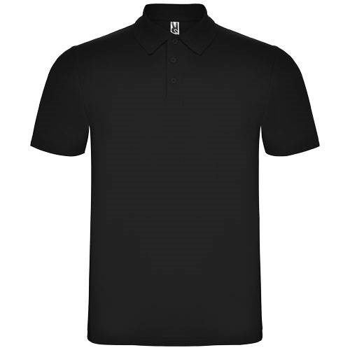 Obrázky: Čierna unisex polokošeľa Austral XXXL