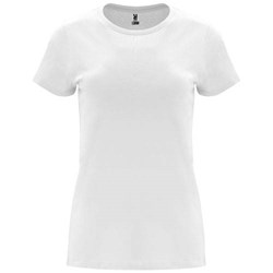 Obrázky: Biele dámske tričko Capri XXL