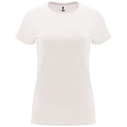 Obrázky: Vintage biele dámske tričko Capri XL