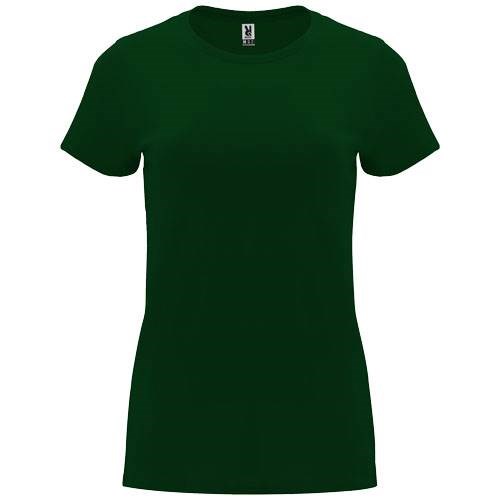 Obrázky: Fľaškovo zelené dámske tričko Capri XL