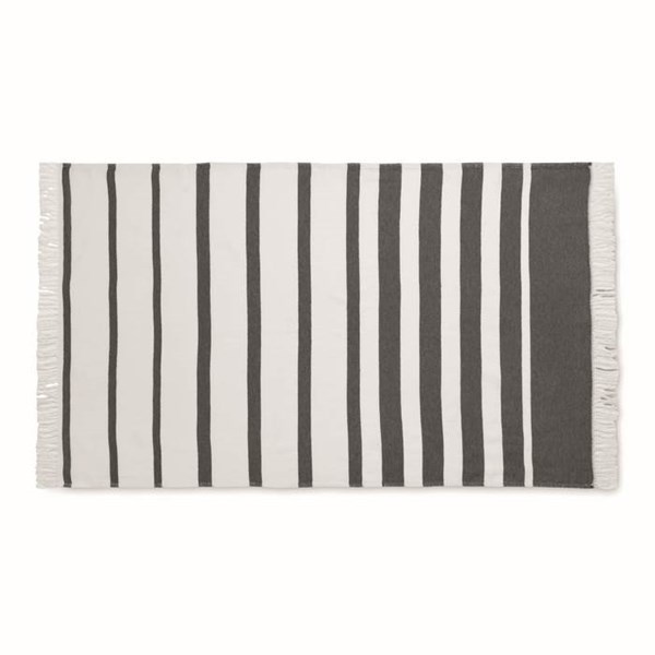 Obrázky: Šedá osuška SEAQUAL® hammam 100x170 cm, Obrázok 2