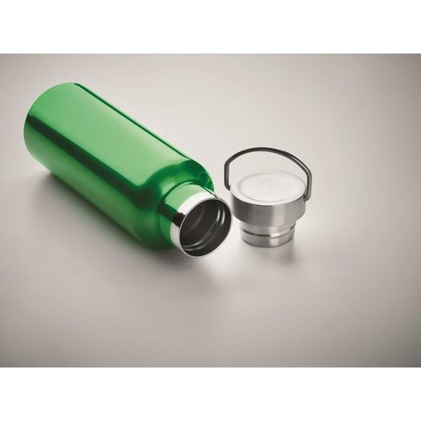 Obrázky: Zelená nerez termoska s dvojitou stenou 500 ml, Obrázok 3