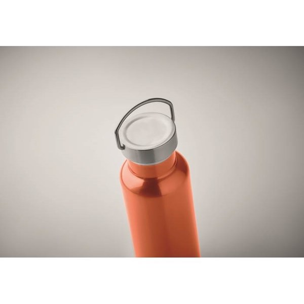 Obrázky: Oranžová nerez termoska s dvojitou stenou 500 ml, Obrázok 4