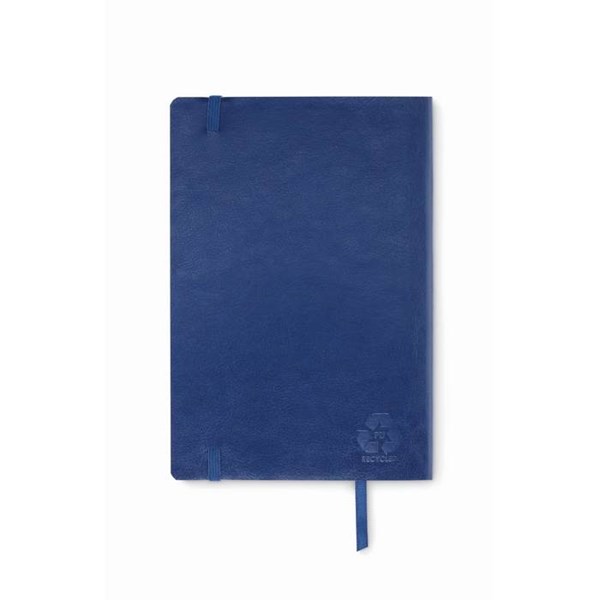 Obrázky: Modrý recyklovaný zápisník A5 s mäkkými doskami, Obrázok 6