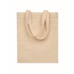 Obrázky: Prírodná bavlnená taška 140g, prírodné rukväte