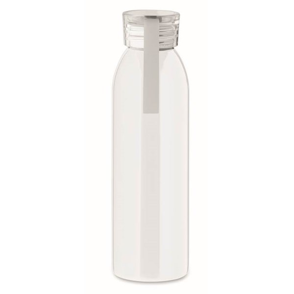 Obrázky: Biela jednostenná nerezová fľaša 650 ml, Obrázok 5