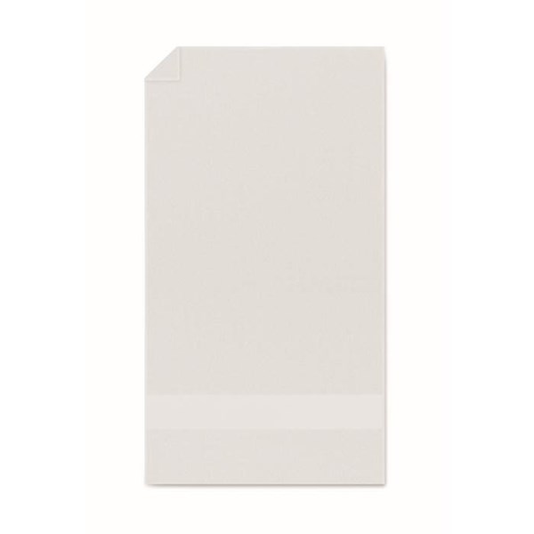 Obrázky: Biely uterák z bio bavlny 50x30 cm 360g/m2, Obrázok 2