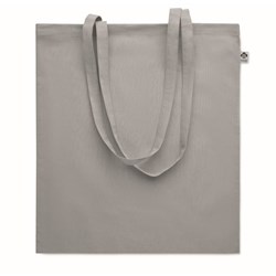 Obrázky: Nákupná taška z bio bavlny, 180g, stredná šedá