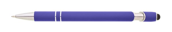 Obrázky: Fialové hliník. guličk. pero NOTY SOFT stylus, Obrázok 4