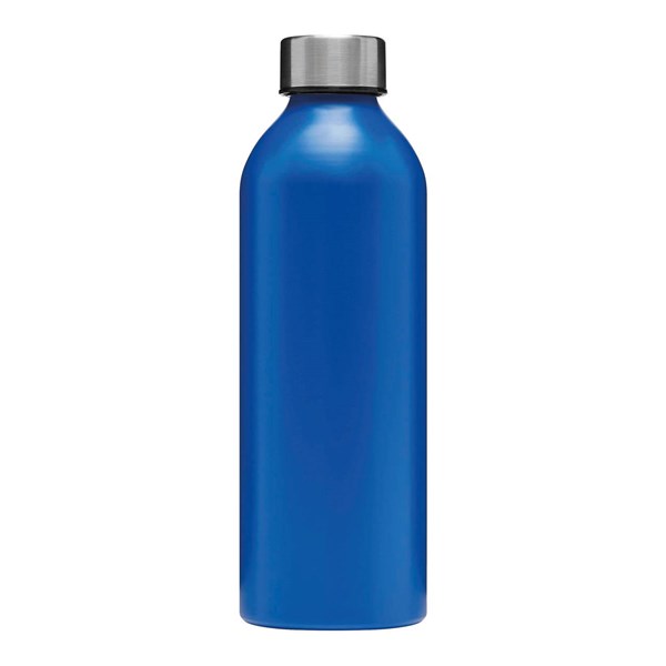 Obrázky: Modrá hliník.fľaša na pitie 750 ml, skrut.viečko, Obrázok 2