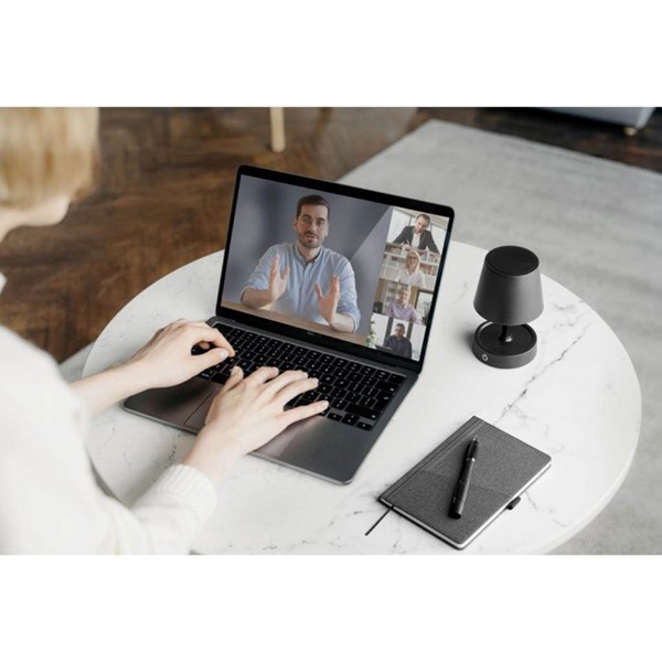 Obrázky: Dobíjacia stolová USB lampa, čierna, Obrázok 5